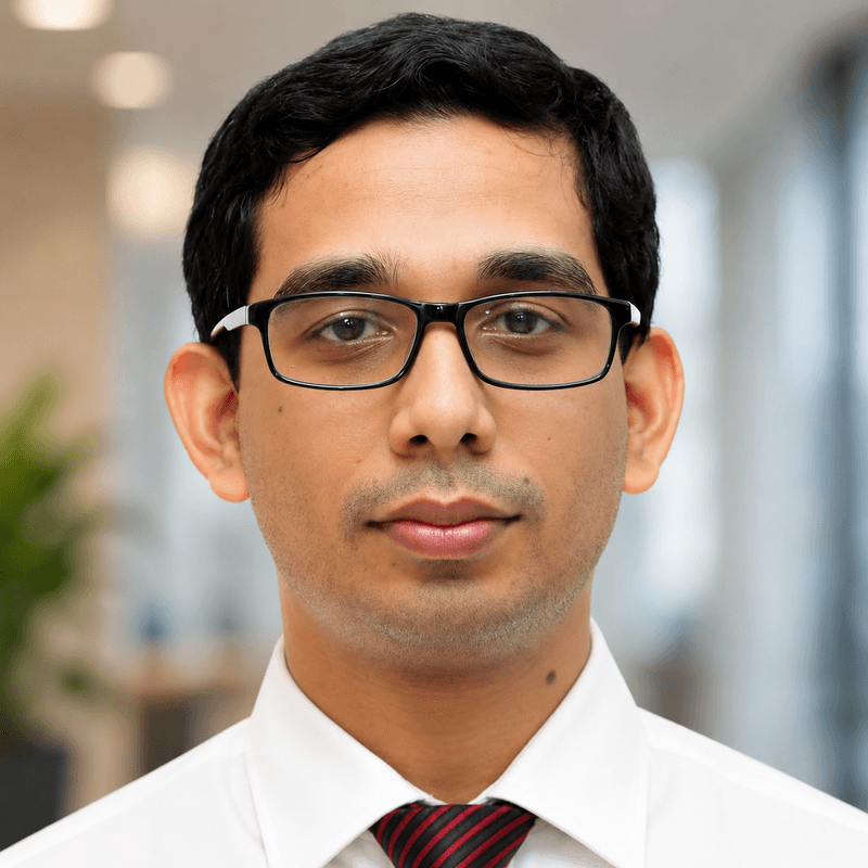 Dr. Anushan Jayasinghe — Oral & Maxillofacial Surgery | Miso Dental Care Portrait of Dr. Anushan Jayasinghe, Consultant Oral and Maxillofacial Surgeon at Miso Dental Care in Peradeniya