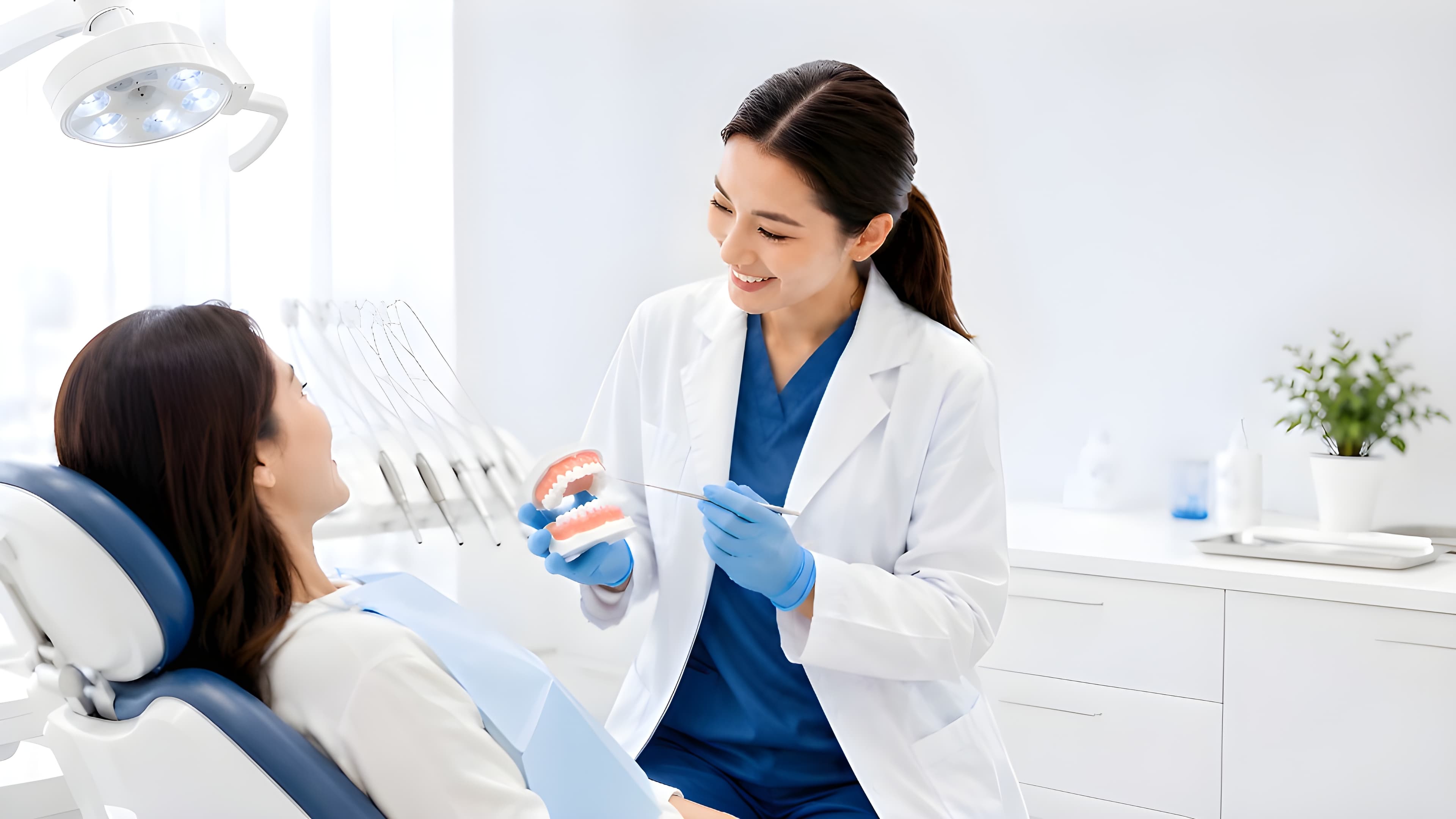Miso Dental Care clinical team smiling in the treatment suite